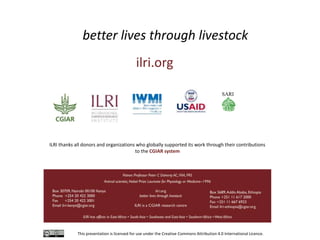 Lessons from pilot trials with small-scale irrigated forage production in the Amhara Region: Potential of integrating the perennial forage Napier grass with Desmodium and Pigeon Pea in cropping systems