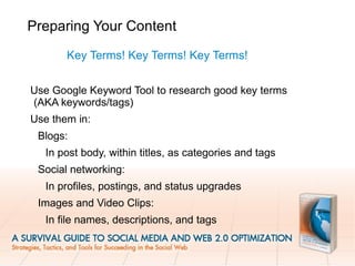 What is the Social Web? Blogs 