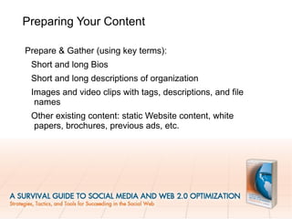 Social Networking (Facebook, LinkedIn) 