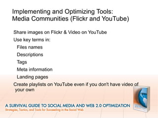 Why the Social Web? Internet users have new expectations Transparency, Authenticity, and Interactivity 