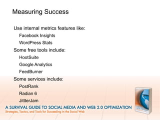 Develop procedures and guidelines 