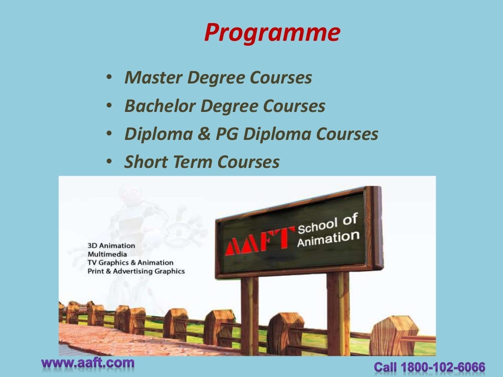 AAFT Best Animation Institute In Delhi India