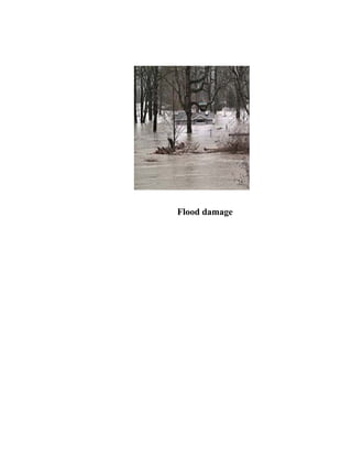 Flood damage
 
