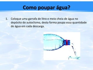 Consequências da poluição da água;