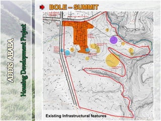 Existing Infrastructural features
 