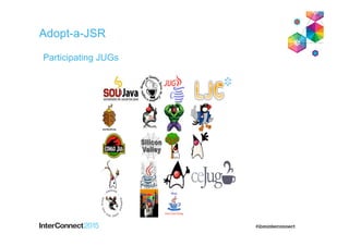 Adopt-a-JSR
Participating JUGs
 
