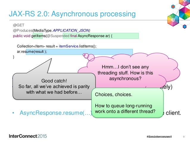 What should you use instead of suspend and resume java