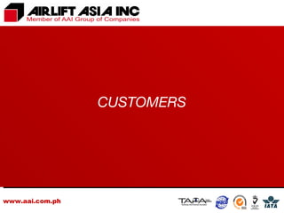 www.aai.com.ph CUSTOMERS 