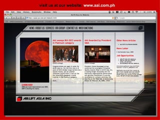 visit us at our website:  www.aai.com.ph 