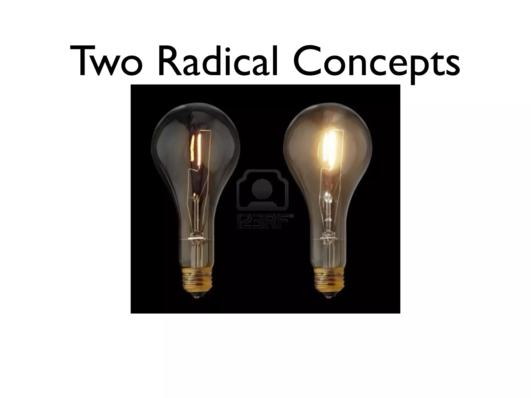 Two Radical Concepts
 