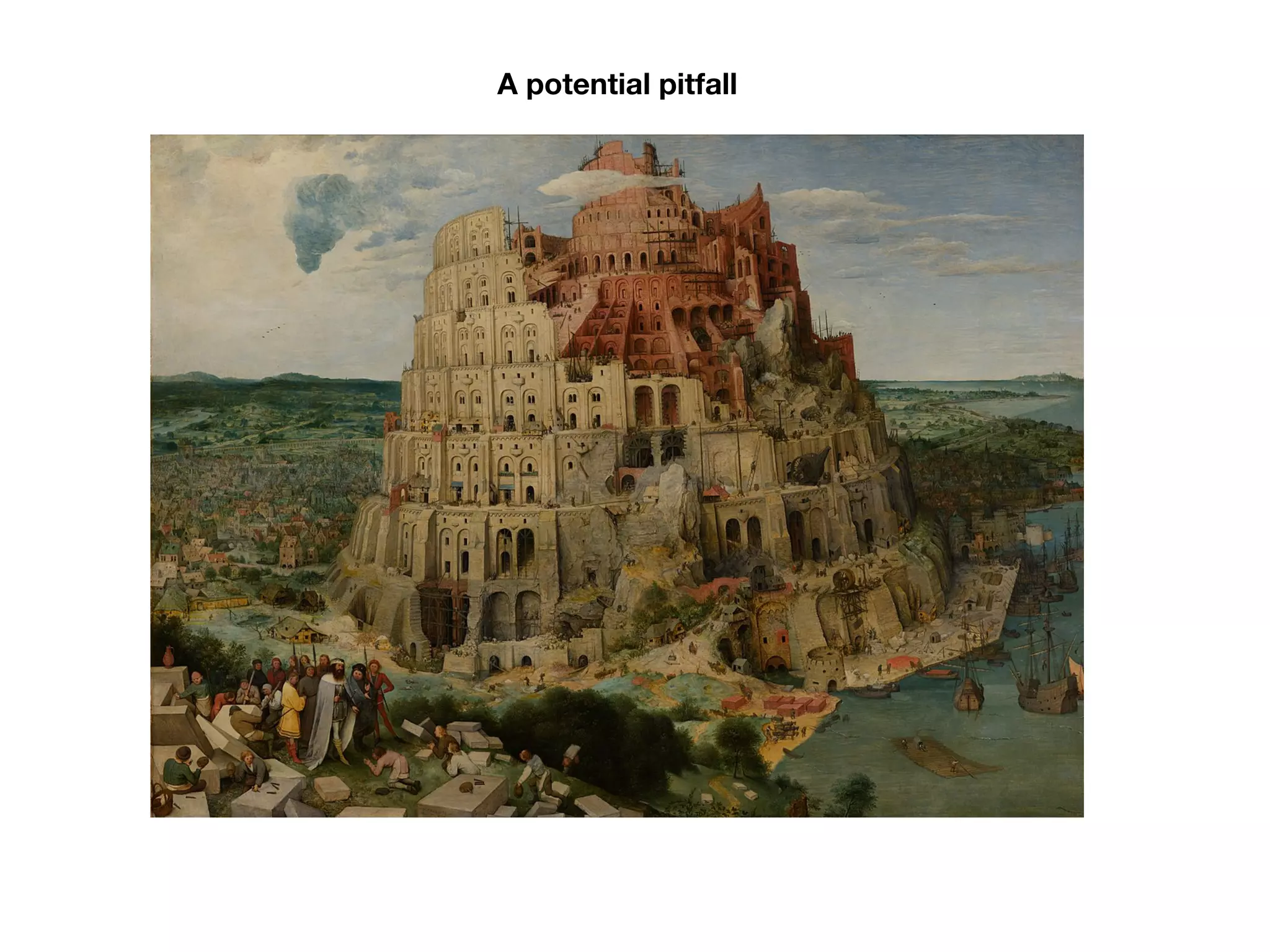 A potential pitfall
 