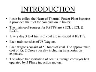 Coal Handling Plant | PPTX