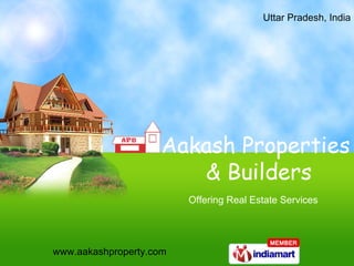 Uttar Pradesh, India  Offering Real Estate Services  