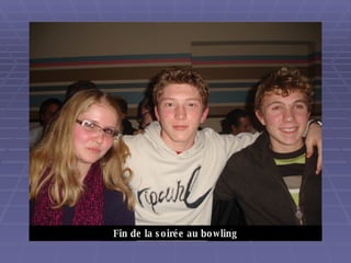 Fin de la soirée au bowling
