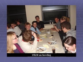 19h30 au bowling