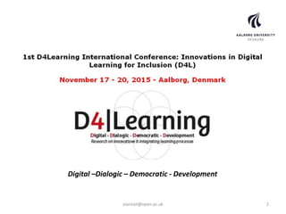 Sustainable development goals and digital inclusion for learning | PPTX