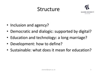 Sustainable development goals and digital inclusion for learning | PPTX