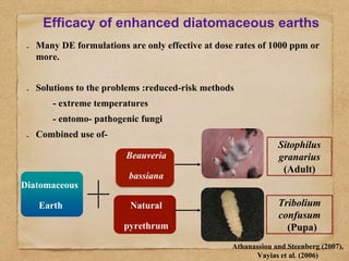 Role Of Diatomaceous Earth (DE) And Essential Oils in the management Of ...