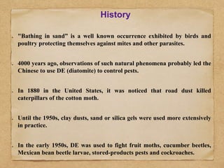 Role Of Diatomaceous Earth (DE) And Essential Oils in the management Of ...