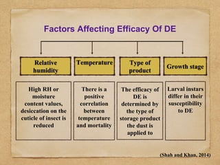 Role Of Diatomaceous Earth (DE) And Essential Oils in the management Of ...
