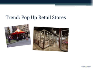 Trend: Pop Up Retail Stores
 