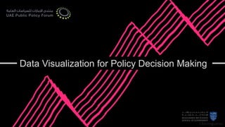 J Berengueres
Data Visualization for Policy Decision Making
 