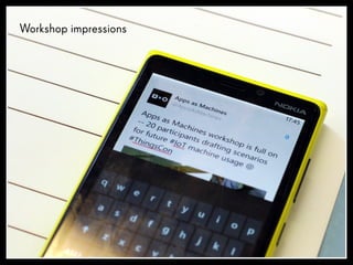 Workshop impressions
 