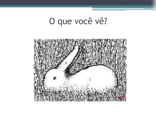 O que você vê?
 