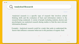 Analytical Research Question Example Aamena Rangwala Research Methodology.pptx