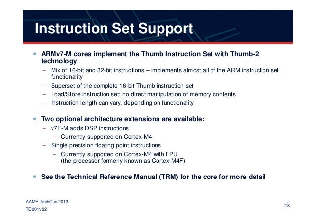 me Arm Techcon13 001v02 Architecture And Programmer S Model