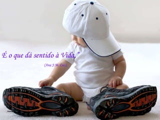 É o que dá sentido à Vida.” (Ana J.M. Luz) 