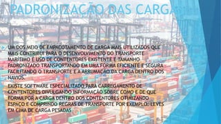 Modal Maritimo e Hidroviário | PPTX