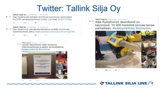 Twitter: Tallink Silja Oy
 