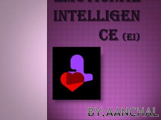 EmotionalIntelligence (EI) BY:AANCHAL 