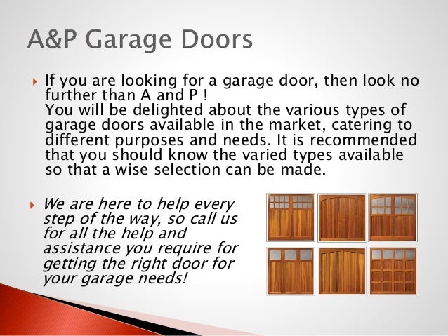 A P Garage Doors Garador Garage Doors Specialist