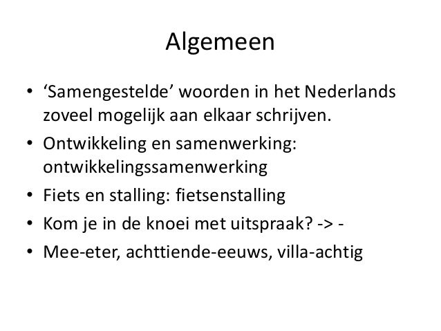 Aanelkaar of aan elkaar