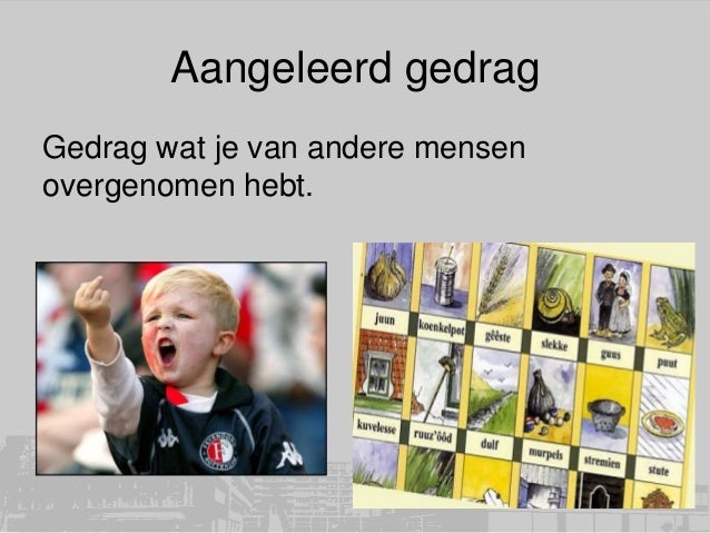 Aangeboren aangeleerdhoe leren mensen