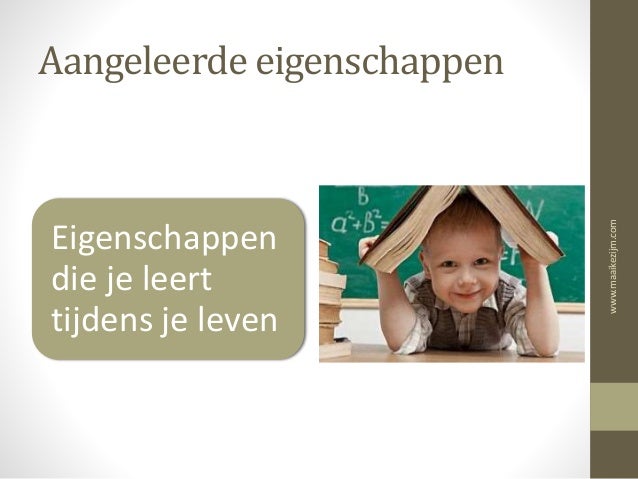 Aangeboren of aangeleerd?