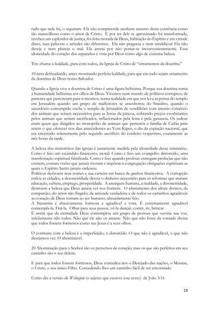 Mas algo mudou nessa moça atrevida. Ela tem um olhar diferente, uma postura diferente. A Igreja de Cristo sabe que sua herança espiritual a torna tão formosa aos olhos de Deus como os pavilhões de Salomão! Mas Salomão não habitava uma tenda. Pavilhão é o espaço coberto interior ou exterior de uma tenda. Ou um amplo salão de uma construção. 
 