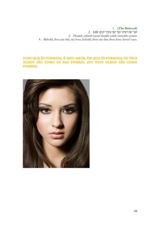 A Bíblia descreve a mirra como a mais popular e preciosa resina. Os egípcios antigamente usavam a mirra como incenso nos templos e como embalsamento para seus mortos. 
Apocalipse 18:13 fala do comércio dos grandes impérios do Oriente. A mirra está ligada a Jesus do seu nascimento à sua morte. 
Mateus 2:11 e ainda na crucificação Jesus provou dela. Marcos 15:23 
Nicodemos trouxe um mistura de mirra e aloés com lençóis para enrolar o corpo de Jesus 
(João 19:39-40, Êxodo 30:23, Ester 2:12, Salmos 45:8, Provérbios 7:17, Cantares 1:3, 3:6, 5:5-14, Mateus 2:11, Marcos 15:23, João 19:39 e Apocalipse 18:13). 
São arbustos baixos, do tipo moita, galhos grossos e duros. As folhas crescem em cachos e no caule encontram-se espinhos afiados. 
A resina é abundante e é obtida pela incisão artificial. A madeira e a casca são fortemente odoríferas. Logo que é exsudada a resina é macia, clara, dura, branca ou amarela-escuro. Por um pouco é oleosa, solidificando-se rapidamente quando pinga sobre as pedras em baixo dos galhos. É amarga e levemente pungente ao paladar. Já se usou em medicina como tônico adstringente externamente como um agente de limpeza. Nos países orientais é muito apreciada como substância aromática, medicinal e como perfume. 
As mulheres que foram ao sepulcro de Jesus também levaram, entre as especiarias, a mirra. Era embalada em vasos. Os israelitas também usavam-na muito como perfume e Davi a canta pela sua fragrância e Salomão deliciou-se nela. Foi um dos ingredientes do santo óleo, como aloés, cássia e canela. 
Cantares se refere a um cano de mirra em vez de um pedaço como se poderia esperar de uma tal resina. 
Como dissemos, Jesus provou dela no Gólgota, talvez uma bebida existente entre os soldados, mas seja qual fosse, era de um gosto amargo. Jesus quando ferido na cruz, quando no Getsemani suou sangue, foi como se pedaços de mirra se lhe tivessem atingido. A igreja de Jesus se orna com mirra e todos os unguentos aromáticos. Então esta especiaria se associa a ele do nascer ao morrer. Sua vida foi pontilhada de pedaços amargos, de mirra. 
O Gólgota foi para Jesus o jardim da mirra. A semelhança da extração da mirra através da incisão, Jesus também foi ferido ali. O sangue de Jesus ensopou aquele lugar - era a mirra que pingava em gotas brilhantes como água e sangue - a água da vida e o sangue da salvação. Foi a hora mais amarga de Jesus mas também de onde se desprendeu o precioso perfume de Cristo. Era a hora da amargura, a hora do perfume, a hora do incenso no Templo, a hora da oferta da tarde da minhah - presente de Deus para o homem, a hora em que Ele garantiu nossa entrada no Santuário e no Santo dos Santos. Foi a hora do rasgar-se do véu por inteiro, como Jesus por inteiro se deu ao mundo. A hora mais sublime para o Pai, porque o Filho cumpriu tudo o que dele exigiu. 
E tudo isso a Sunamita celestial guarda entre os seus seios. Os seios falam desde a antiguidade da intimidade nupcial. As mulheres orientais não descobriam sequer a fronte diante de estranhos. Que se dirá dos seios. Todas as estátuas de divindades antigas são retratadas com seios desnudos. Com grandes seios. A beleza de uma moça era julgada pela beleza de seus seios, a fertilidade dela estabelecida pelo tamanho deles e de sua capacidade de amamentação. A pobreza e a fome representados pela magreza dos mesmos, a infância por sua ausência. A moça está falando de algo que não é visível aos olhos de ninguém. Porque nessa época ao menos, ela está recoberta de vestidos que não permitem ver um decote. Simboliza que ela está contando um segredo. Um mistério. A igreja revela que no coração guarda o sofrimento de Cristo, de modo profundo, íntimo e por isso, por amar seu sacrifício, cheira a mirra.  