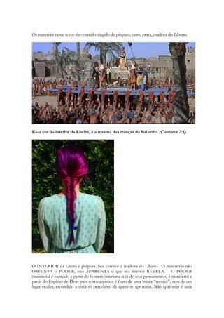 125 
- - 
Sunamita é tratada como uma escrava por seus irmãos que a forçaram a trabalhar nas 
vinhas sem nenhum tipo de pagamento. O trabalho duro debaixo do sol fez com que 
ficasse diferente das suas irmãs e das antigas amigas da cidade que habitavam, Jerusalém. 
Uma de suas funções era armar armadilhas para capturar as raposinhas. Suas fugas e 
escapadelas durarão dias, a maior parte nas noites, e nesse tempo as raposinhas irão dar seu 
jeito de quebrar as grades ou roer as cordas. Salomão ao ver tamanha beleza se apaixona 
perdidamente. Poderia se dizer que ao vê-la perdeu em seu olhar ao próprio coração. 
Informando-se da situação o rapaz colocará a sua imensa sabedoria para trabalhar em 
proveito próprio. Ele, disfarçado de pastor, visitará a moça e conquistará ao seu amor. Do 
mesmo modo a moça se disfarçará de pastora para procura-lo. Passam uma noite de 
liberdade e de promessas, depois marcam um encontro frustrado. Abandonada, 
encrencada pela destruição causada na vinha pelas raposas, que fizeram lá um escarcéu, 
seguirá à sua procura sem saber quem ele é. 
Ela vivia submetida ao poder dos guardas, tanto nos campos quanto na cidade de 
Jerusalém (cf. 5,7). O drama acontece com sua separação do amado. Preparou uma noite 
romântica no intuito de fisgá-lo, Usará das artimanhas femininas que aprendeu, só 
que dará tudo errado. Ele não tinha tempo para aproximar-se sem ser reconhecido, e tem 
que se esconder porque o que Salomão fazia, o fazia na calada da noite. Consegue 
encontra-lo na cidade, convence-o a conhecer seus pais e Salomão faz-lhe promessas, até 
noiva com ela. Nos dias que se seguem é realizada um cerimonia de noivado, sua mãe 
Betseba participará, mas Salomão ainda não re3vlou sua identidade. Para Sunamita ele 
ainda é um pastor de ovelhas. Sem despertar suspeitas o jovem rei fugira do palácio e 
agora necessitava correr de volta. Não sabemos quanto tempo se passa, quando 
desesperada Sunamita vai atrás dele, crendo que o encontrará na cidade, mas, ali é 
violentamente espancada. Ou literalmente ou somente em seu pesadelo. 
O tempo está terminando, Salomão em breve estará deixando o Líbano para voltar para as 
suas atividades, porque a primavera está terminando. Em algum momento a Sunamita 
descobre sua identidade após muito questionar. Após descobrir quem ele é o drama se 
intensifica. Ela descobriu que seu amado, era somente o homem mais importante de Israel 
e que ele está indo embora! Após muito esforço ela o encontrará, através de um artificio. 
Entrará no palácio e dançará diante do rei e seus convidados. Num plano ousado ela 
entrará corajosamente no palácio e se revelará a ele dançando diante dos convivas, na sala 
do vinho. (Daí o paralelo com Ester). Ela descobriu quase no mesmo instante em que é 
desposada que seu amado é na verdade o rei de toda terra. Após reconhecer seu amor 
diante de todos, Salomão casa-se com ela e no último instante de Cantares veremos uma 
menina pequena, fruto dessa união. 
O rei Salomão possuía uma vinha, na região montanhosa de Efraim, a cerca de 50 km ao 
norte de Jerusalém, próximo a jezreel e do Libano, próximo as colinas de Golan. Cantares 
8:11. Ele arrendou-a a administradores, Cantares 8:11, constituídas por uma mãe, dois 
 