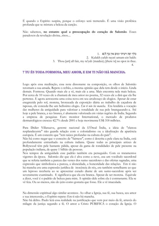 Suas seguidoras foram submetidas a trabalho forçado ou serviços sexuais, incluindo 
prostituição, de acordo com o Instituto Nacional de Imigração que disse ter aberto um 
processo contra o culto há mais de um ano.” 
As liturgias a algumas divindades da antiguidade envolviam ingestão de drogas afrodisíacas, 
e a pratica de sexo com prostitutas cultuais que ofereciam seus serviços como oferta aos 
deuses. Ofereciam sua virgindade aos templos, que recebiam o pagamento das moças que o 
praticavam em nome da religião. Gore Vidal conta que em seu livro “Criação” que as 
moças de Babilônia se sentavam milhares delas, nas entradas das cidades na época dos 
festivais de Tamuz, e que era costume dos visitantes lançarem uma moeda de prata em seus 
colos, que significava marcar um encontro dentro dos Zigurates, templos babilônicos cuja 
arquitetura poderia ser a mesma ou inspiradas na antiga torre de babel, e lá separadas por 
véus ofereciam-se aos viajantes, doando o dinheiro arrecadado, a duras penas, à divindade. 
Em Babilônia parece que em determinado momento da história se tornou um padrão de 
conduta, um rito de passagem, de tal maneira que não já não existiam mulheres adultas 
que se casassem virgens. O que nos leva a um texto profético que é um contraste, 
quando Babilônia é chamada de “virgem”. 
175 
Israel se prostitui com deuses, fere seu esposo, que a desposou no HOREBE. 
Espiritualmente Deus escolheu para si uma nação. Como um rapaz que se enamora. Como 
se ela fosse espiritualmente uma adolescente, uma escolhida, uma prometida. 
Esta é a palavra que o Senhor falou a respeito dele: A virgem, a filha de Sião, te despreza 
e te escarnece; a filha de Jerusalém meneia a cabeça por detrás de ti. 
Jeremias 14 
17 
Diga-lhes isto: Que os meus olhos derramem lágrimas, noite e dia sem cessar; pois 
a minha filha virgem, o meu povo, sofreu um ferimento terrível, um golpe fatal. 
Jeremias 18 
13 
Portanto, assim diz o Senhor: Perguntem entre as nações se alguém já ouviu uma 
coisa dessas; coisa tremendamente horrível fez a virgem, Israel! 
Israel não se satisfaz com uma nova divindade. Uma só é pouco. Ela adota todas. Baal, 
Dagon, à rainha do céu, ao panteão de divindades femininas, pratica as festas da fertilidade, 
queima filhos para Tamuz, importa deuses do Egito, restaura os terafins que trouxera 
escondidos na bagagem de Raquel, aplica as práticas sexuais religiosas sugeridas por Balaão, 
aprende a feitiçaria e a pratica, aprende a necromancia, curva-se diante do sol, ergue 
objetos fálicos em todo Israel, faz procissões com imagens de toda espécie de deuses e 
ainda cria novos ministérios, novas ordens sacerdotais. 
Jeremias 
Que direito tem a minha amada na minha casa, visto que com muitos tem cometido 
grande abominação, e as carnes santas se desviaram de ti? Quando tu fazes mal, então 
andas saltando de prazer. 
 