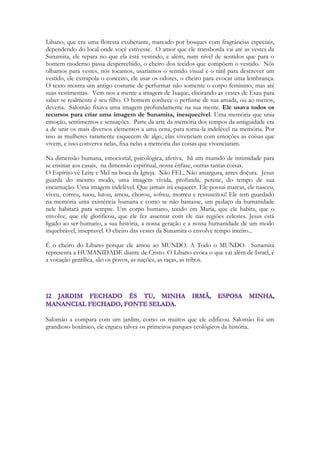 189 
• Egypt (1:9) 
• Hermon (4:8) 
• En Gedi (1:14) 
• Tizrah (6:4) 
• Sharon (2:1) 
• Heshbon (7:4) 
• Jerusalem (2:7) 
• Damascus (7:4) 
• Lebanon (3:9) 
MONTE DE LEOPARDOS, Cnt. 4:8: Leopardo se traduce de la palabra hebrea 
namer que se 
deriva de una raíz que significa filtrar, ser limpio. 
MONTE DE MIRRA, Cnt. 4:6: Mirra se traduce de la palabra hebrea marar que 
significa 
amargura, angustia. 
MONTE GALAAD, Cnt. 4:1: Galaad significa región montañosa y se origina de 
Gal‘ed que significa testimonio acumulado. 
MONTE DE BETER, Cnt. 2:17: Beter significa divisible, división. 
• Carmel (7:5) 
• Mount Gilead (4:1) 
 