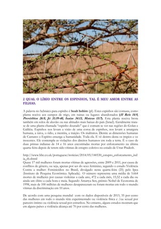 61 
A: Mas também estes cambaleiam por causa do vinho, 
B: e com a bebida forte se desencaminham; 
C: até o sacerdote 
C: e o profeta 
B: erram por causa da bebida forte; 
A: são absorvidos pelo vinho; desencaminham-se por causa da bebida forte; 
andam 
errados 
na visão 
e tropeçam 
no juízo. 
Todas as suas mesas estão cheias de vômitos e de imundícia, e não há nenhum lugar limpo. 
Isaias 28. 7, 8 
Eles erravam, significava que AINDA que estivessem recebendo algo da parte de Deus ou 
ainda exercessem o ofício profético e o sacerdotal, erravam por causa da bebida, o profeta 
não entendia o que estava vendo, de tão alucinado e o sacerdote não dizia coisa com coisa. 
As funções do sacerdote do Velho Testamento era a de ensinar as Escrituras, interceder, 
julgar causas em alguns momentos. Imagine um professor, um padre e um juiz bêbados e 
você terá ideia da tragédia. 
A visão é pior ainda, quando passavam mal de tanto beber e o efeito era devastador. 
Porque as vezes eles faziam isso em grupo, centenas e até milhares. 
 