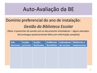 Envolvimento da Escola/Agrupamento- sua importância -15