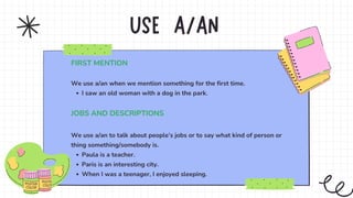 A AN , THE , NO ARTICLE HOW TO USE IT.pdf