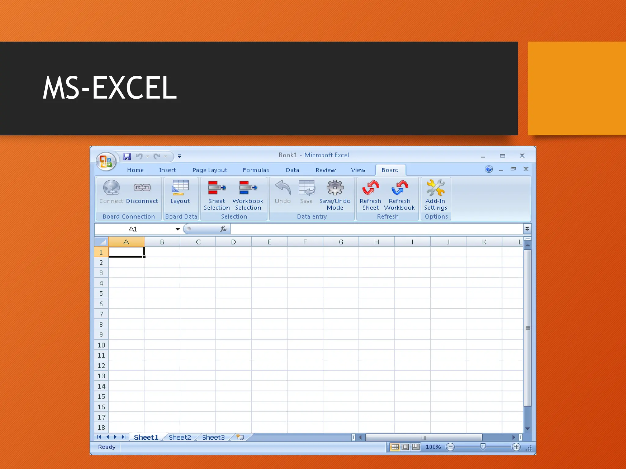 MS-EXCEL
 