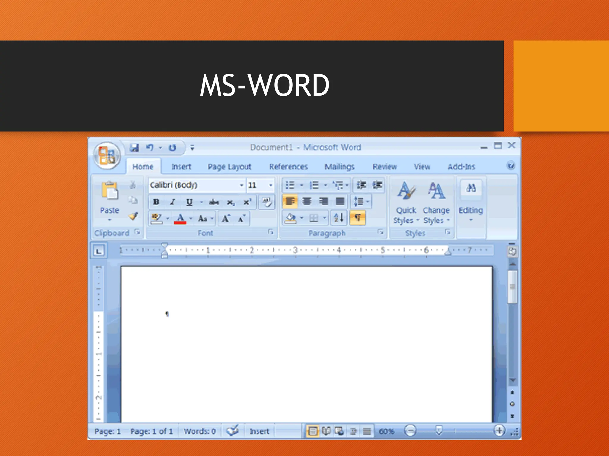 MS-WORD
 