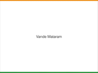 Vande Mataram

 