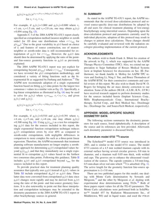 Aapm Test Patterns AAPM REPORT 84 | PDF